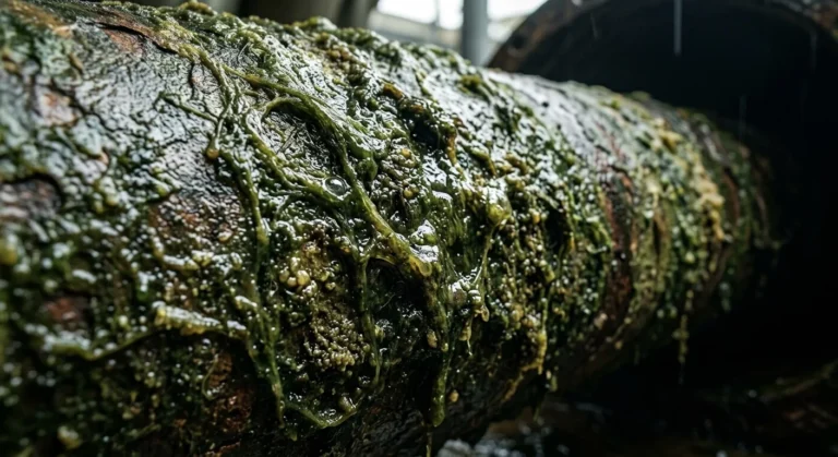 Algas en torres de enfriamiento