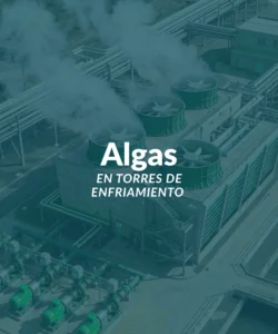algas en sistemas de enfriamiento