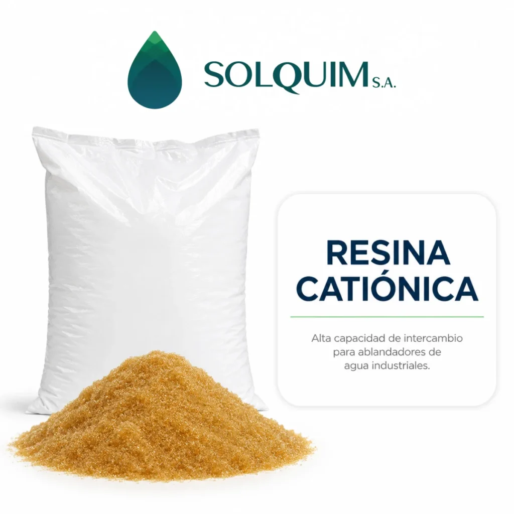 Resina catiónica