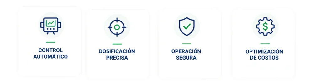 Sistema de automatización y dosificación