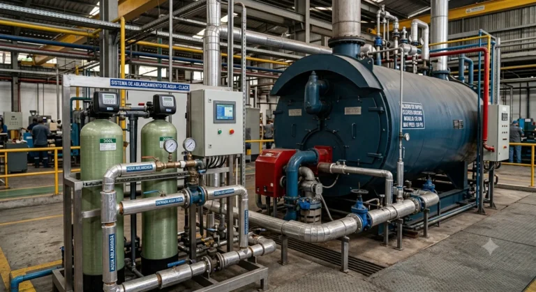Ablandadores de agua tratamiento químico
